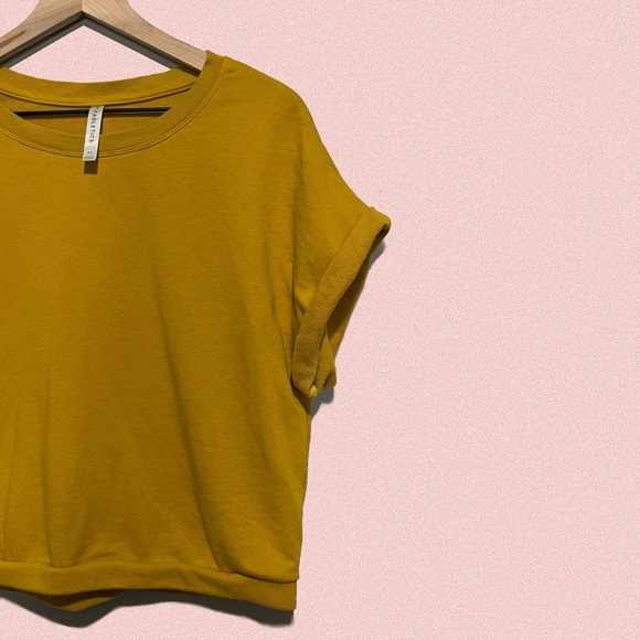 FABLETICS Cropped Terry Tee - Picture 2 of 4